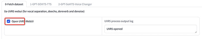 UVR5 人声处理