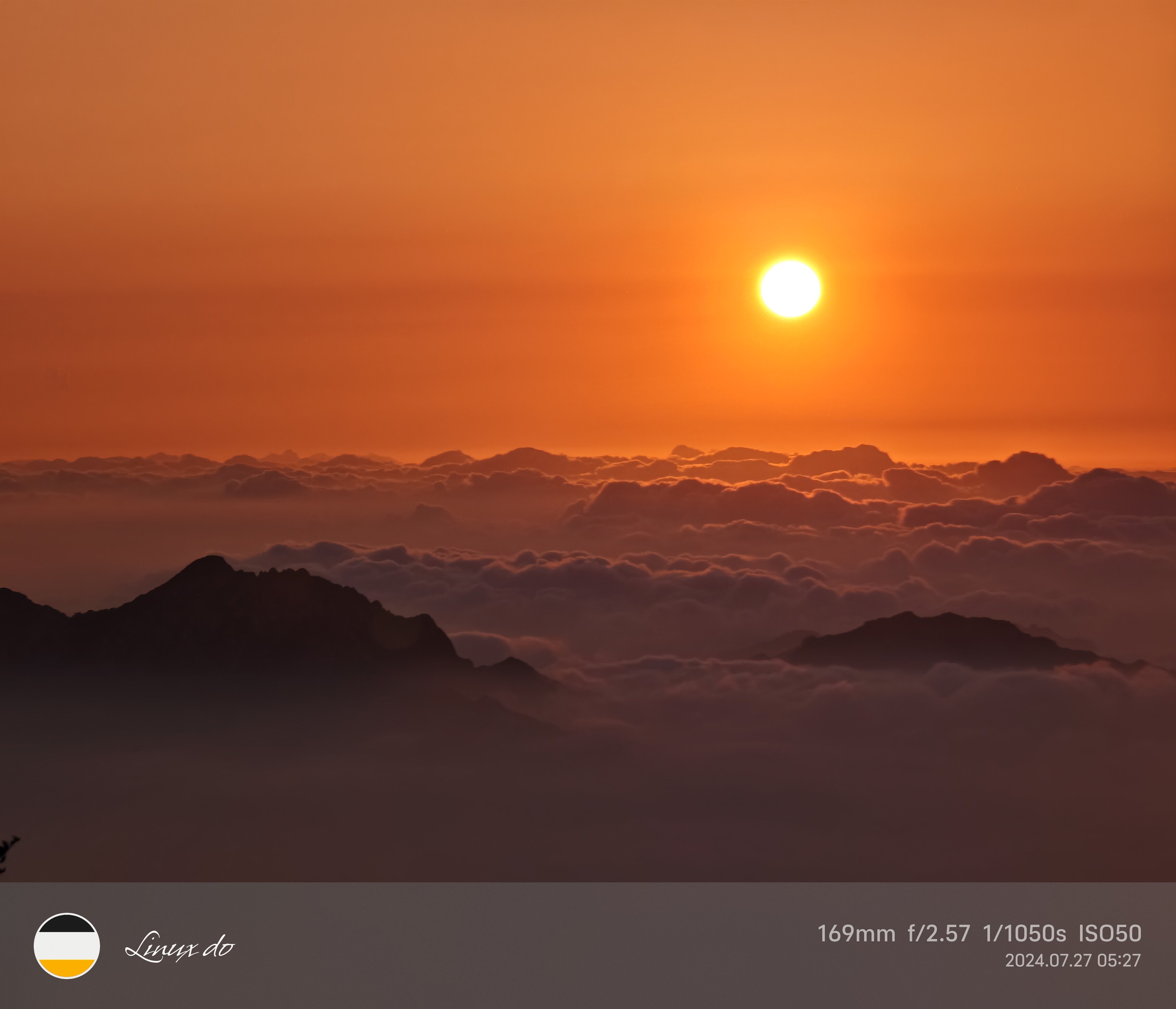夜爬了白石山，看到了日出与云海- 搞七捻三- LINUX DO