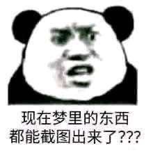 现在梦里的东西也能截图出来了？？？