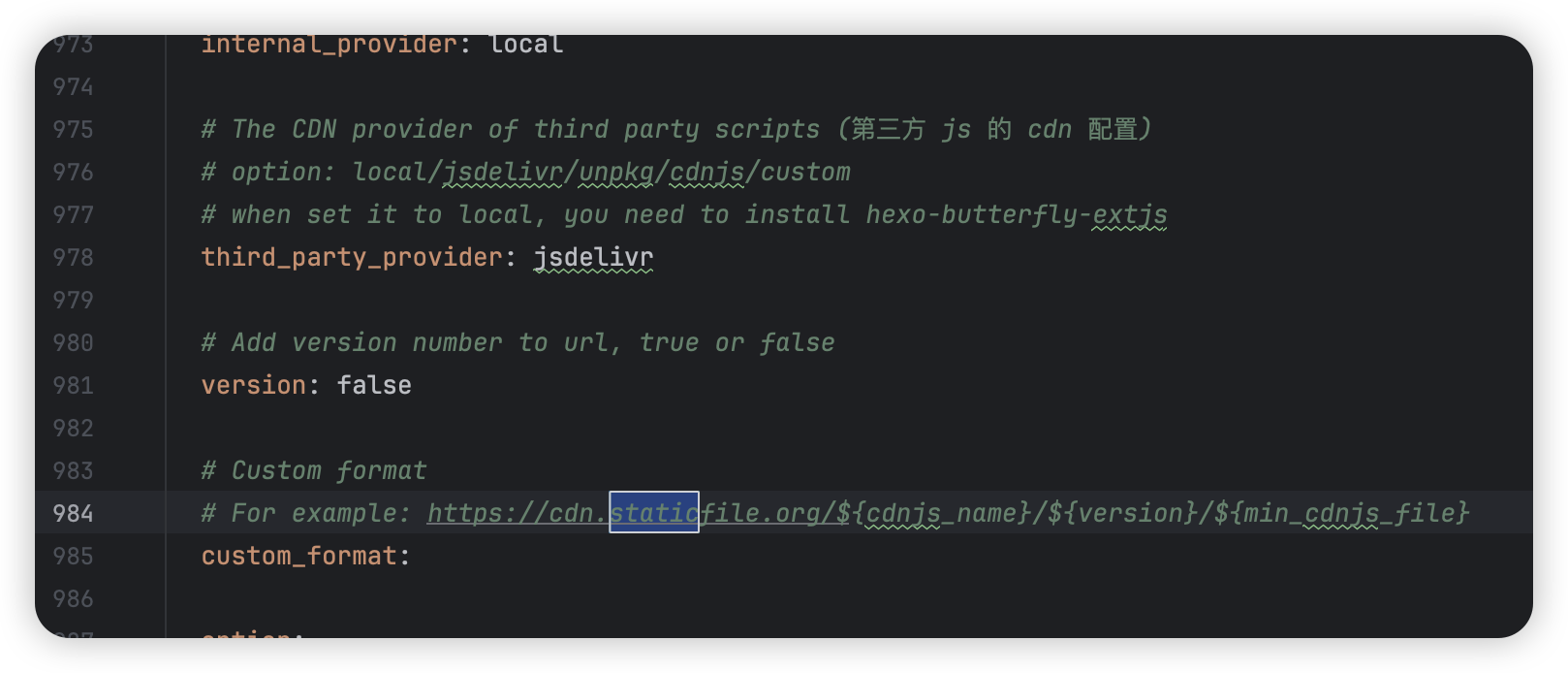  hexo theme fluid cdn linux do