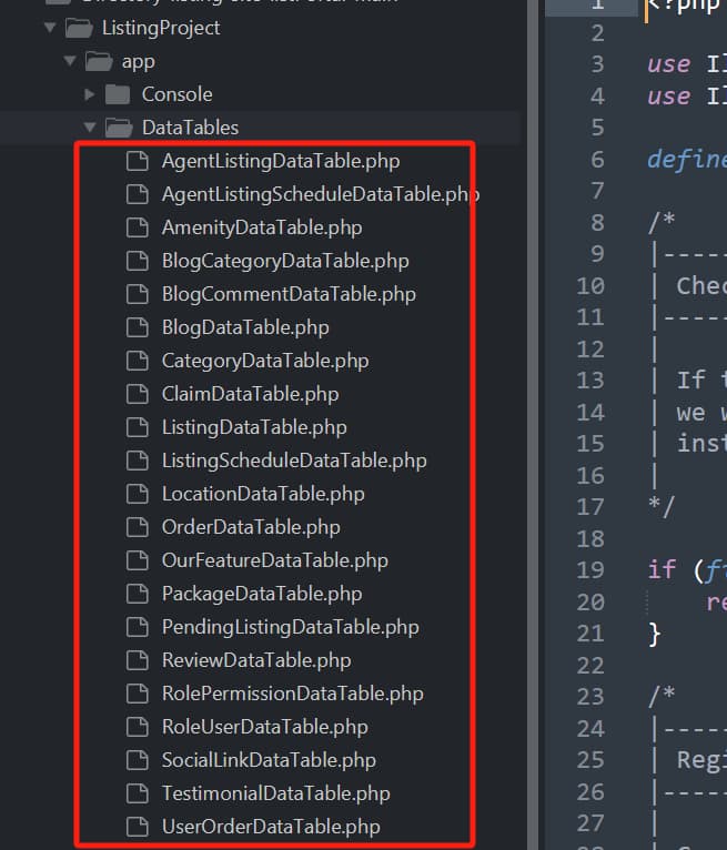 DataTable 效果展示